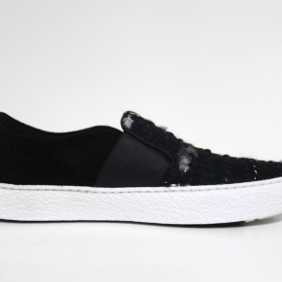 Multicolor New Flats Tweed Sneakers 5.5 - Picture 3 of 8